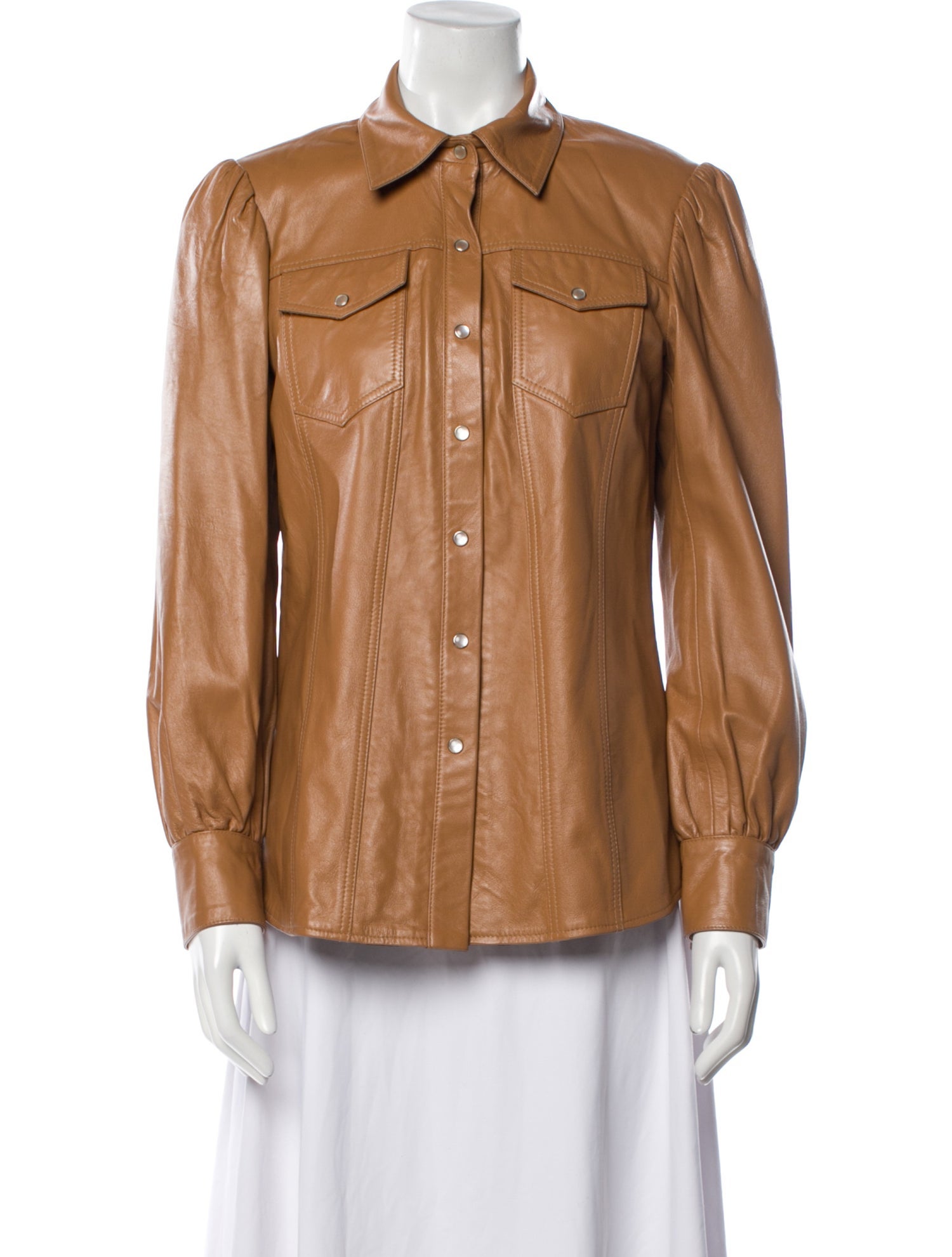 Cinq à Sept Leather Jacket