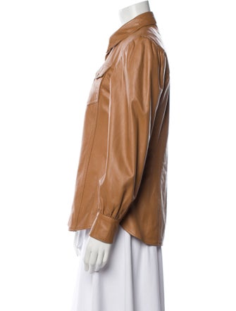 Cinq à Sept Leather Jacket