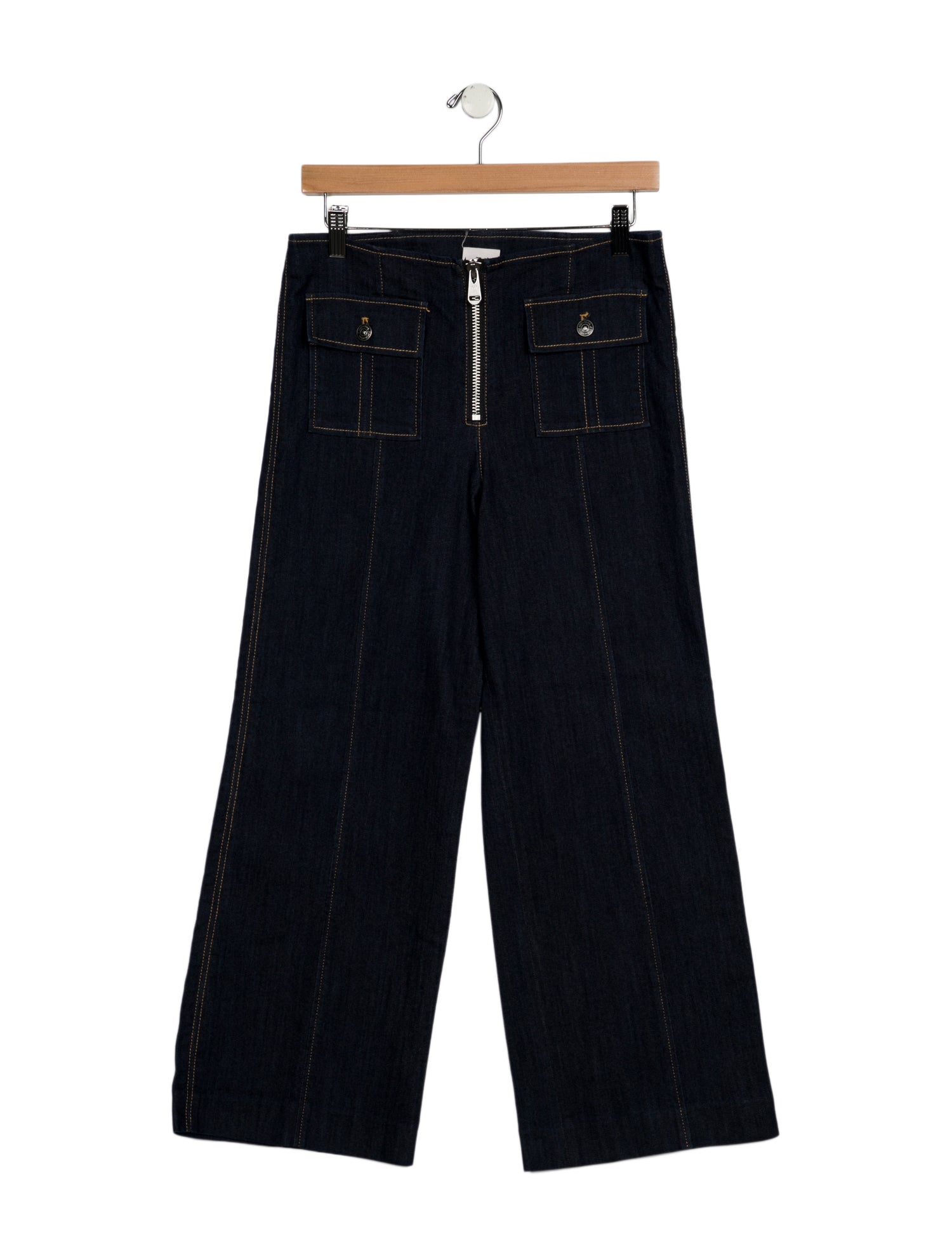 Cinq à Sept High-Rise Wide Leg Jeans