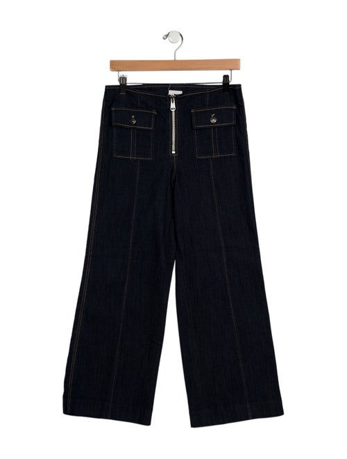 Cinq à Sept High-Rise Wide Leg Jeans