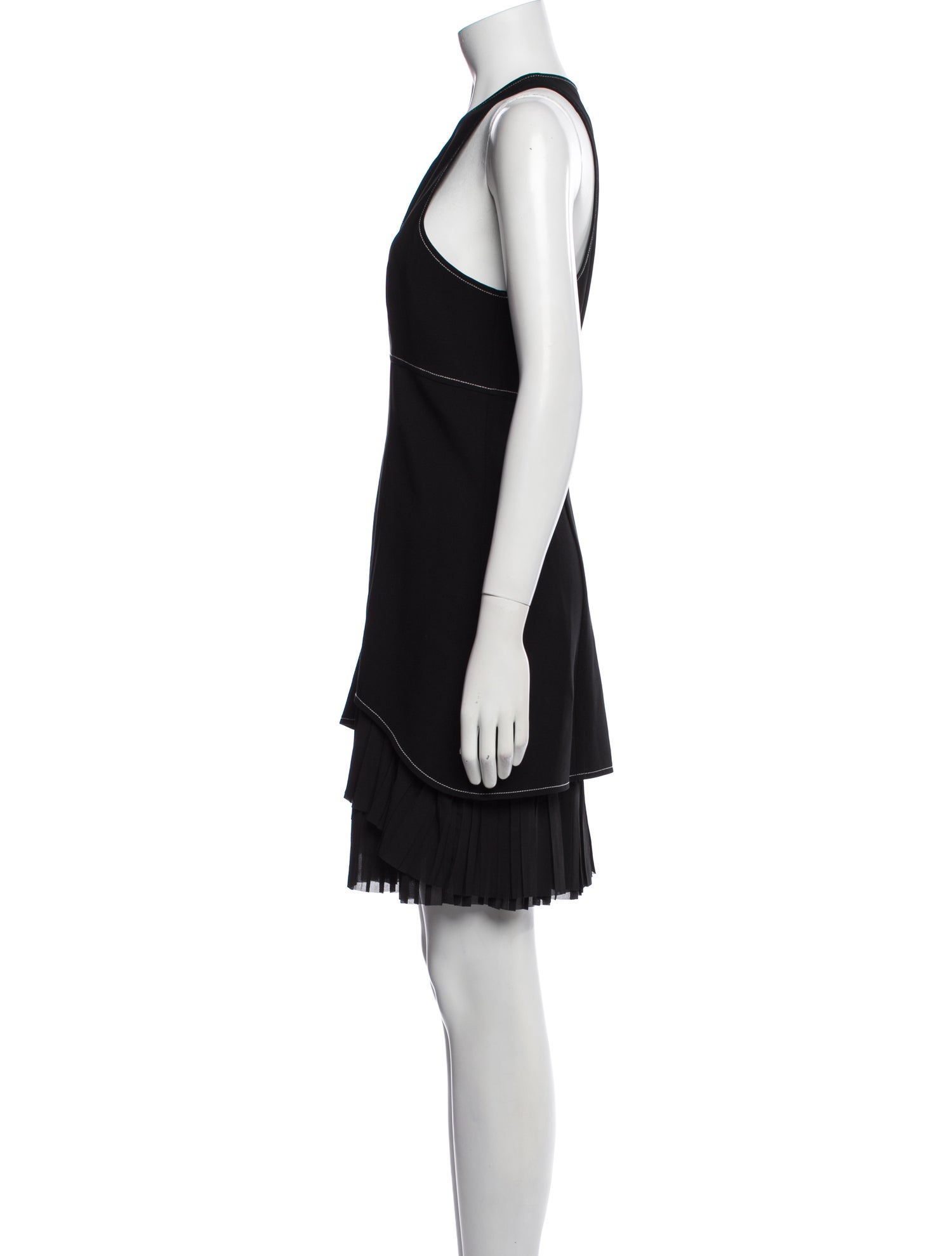 Cinq à Sept Scoop Neck Knee-Length Dress