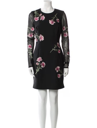 Cinq à Sept Floral Print Mini Dress