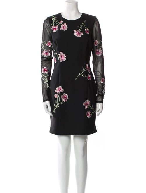 Cinq à Sept Floral Print Mini Dress