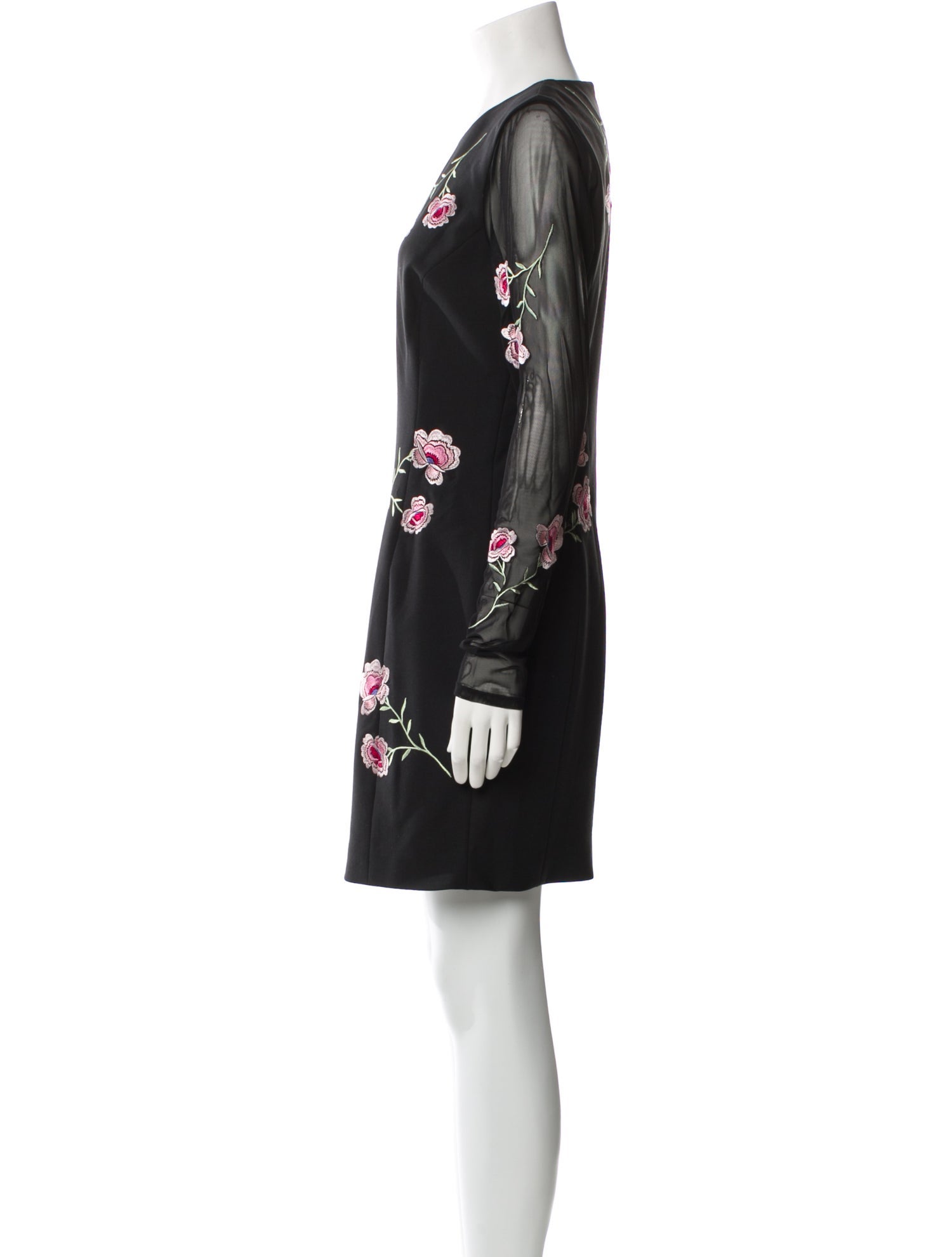 Cinq à Sept Floral Print Mini Dress