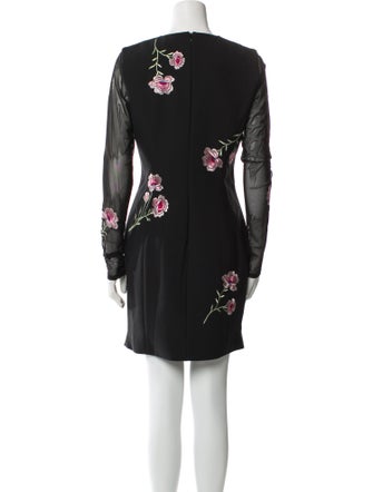 Cinq à Sept Floral Print Mini Dress