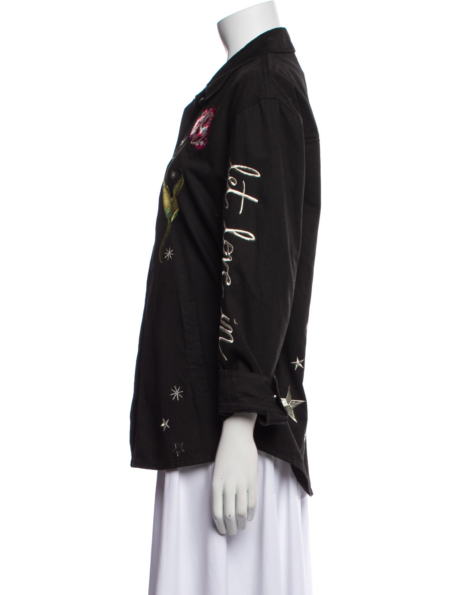 Cinq à Sept Floral Print Bomber Jacket