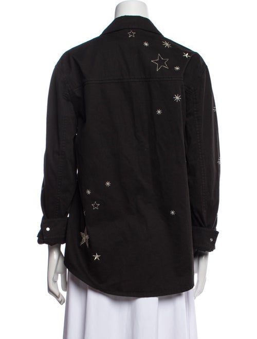 Cinq à Sept Floral Print Bomber Jacket