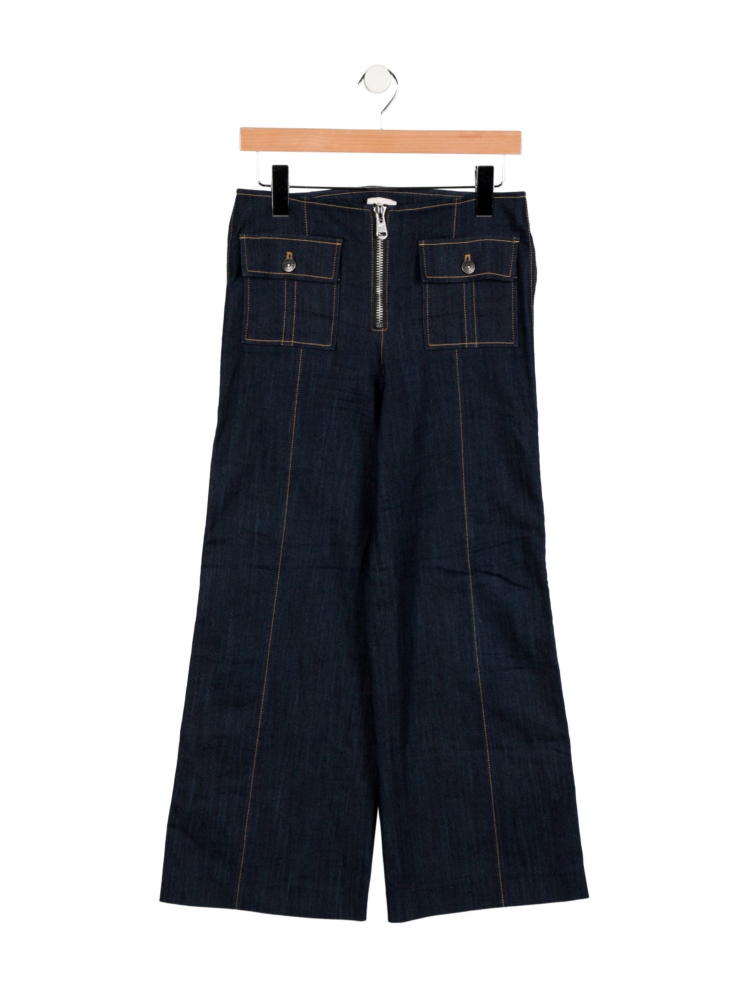 Cinq à Sept High-Rise Wide Leg Jeans