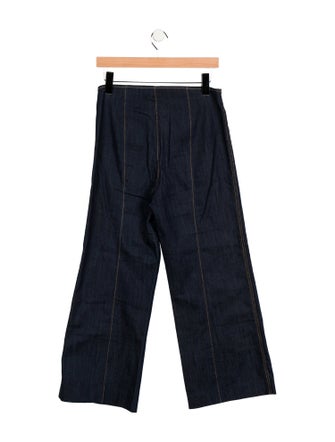 Cinq à Sept High-Rise Wide Leg Jeans