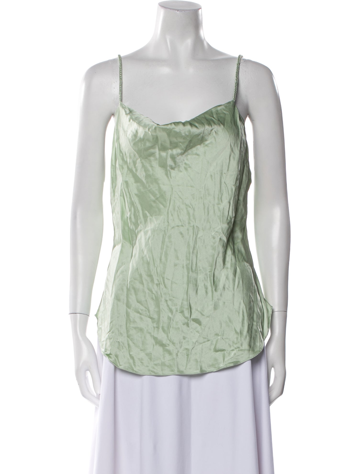 Cinq à Sept Silk Square Neckline Top