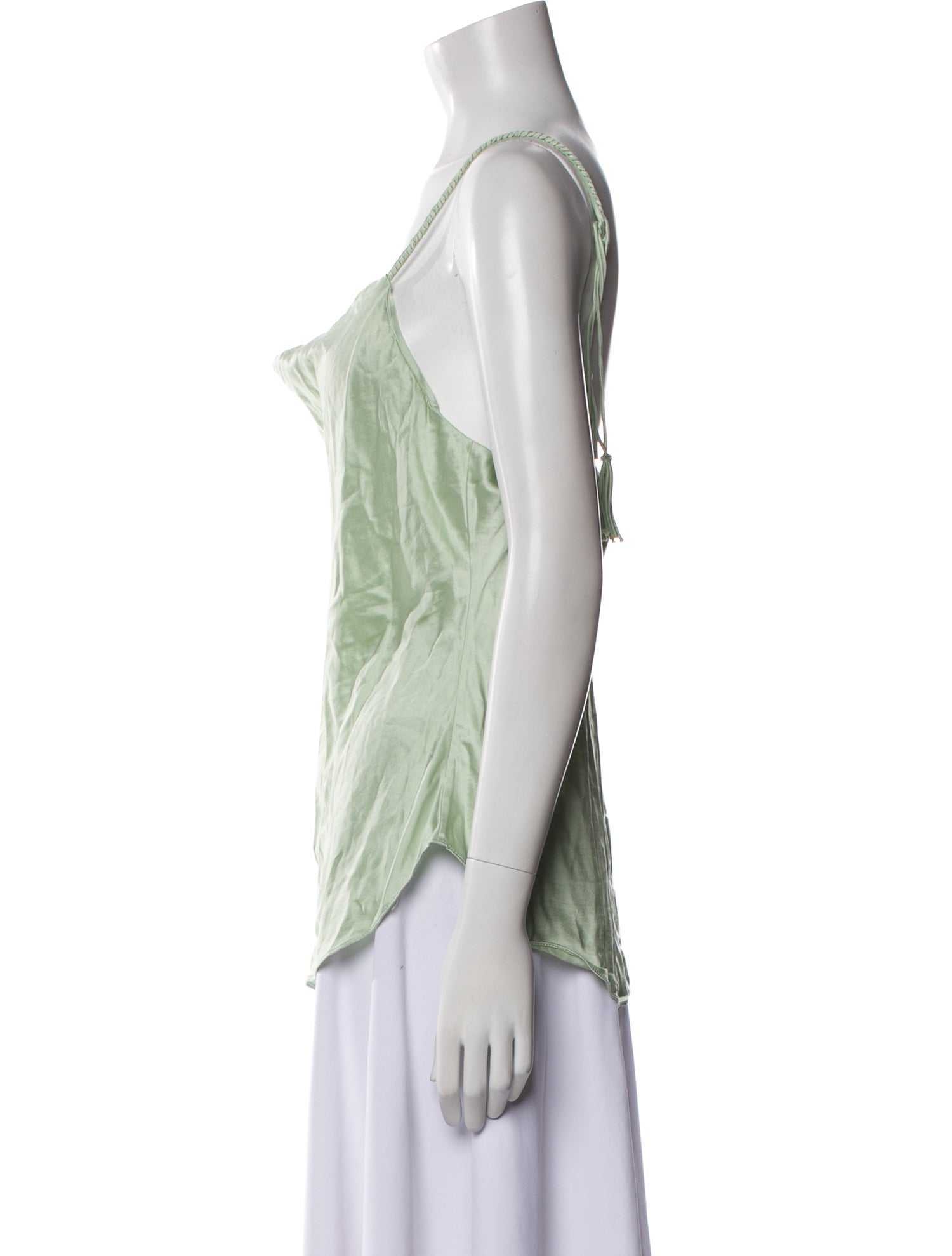 Cinq à Sept Silk Square Neckline Top