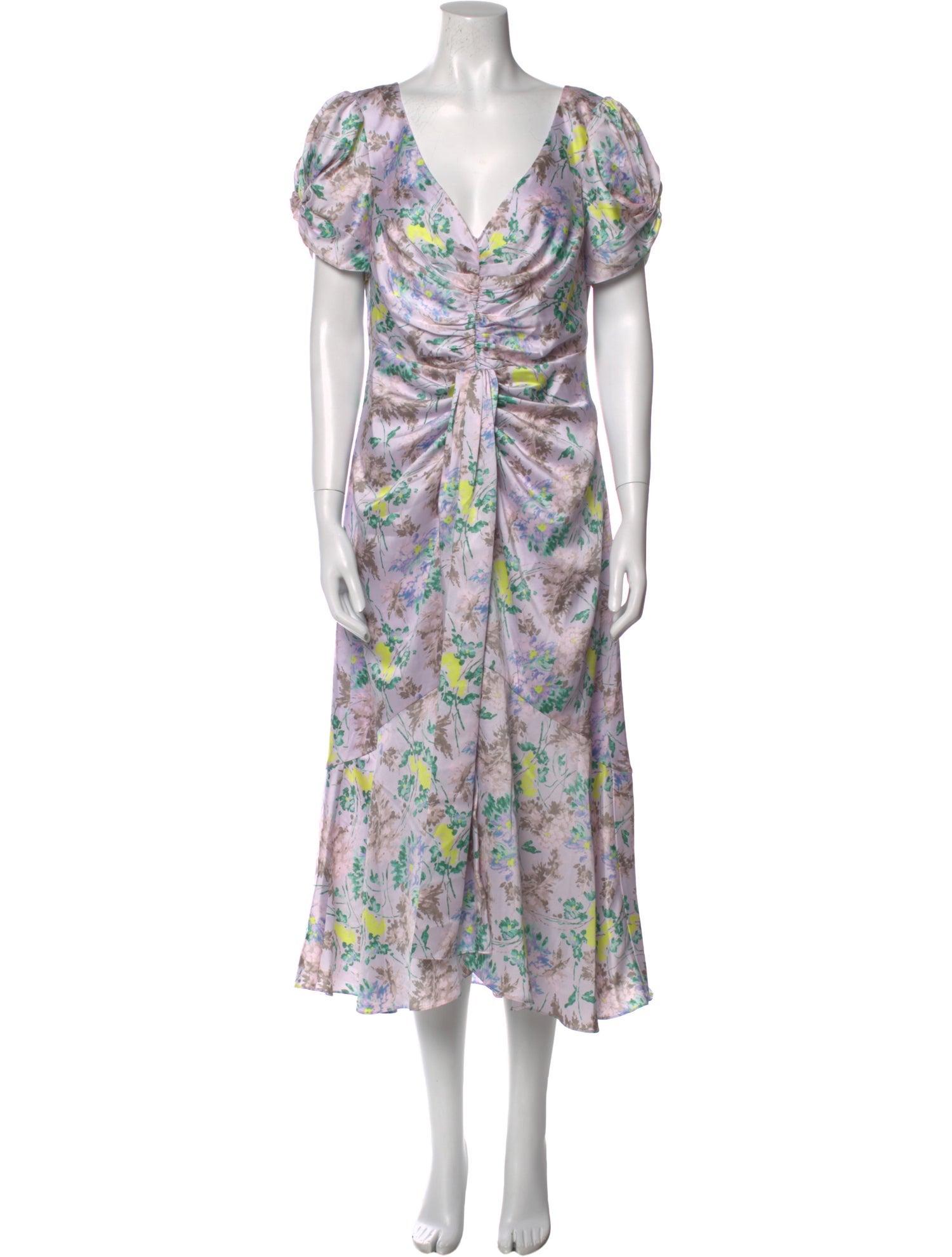 Cinq à Sept Printed Long Dress w/ Tags