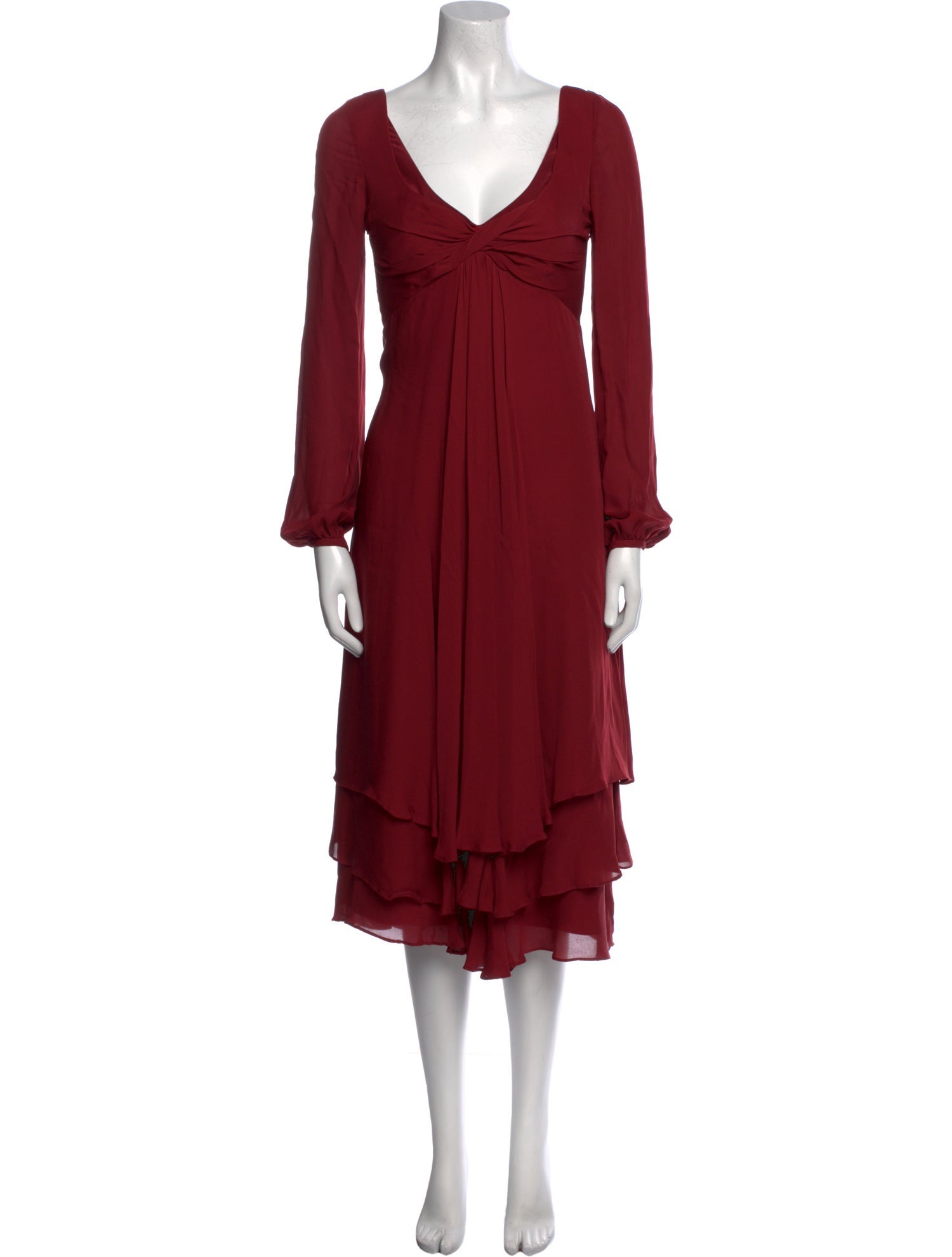 Cinq à Sept Silk Midi Length Dress w/ Tags