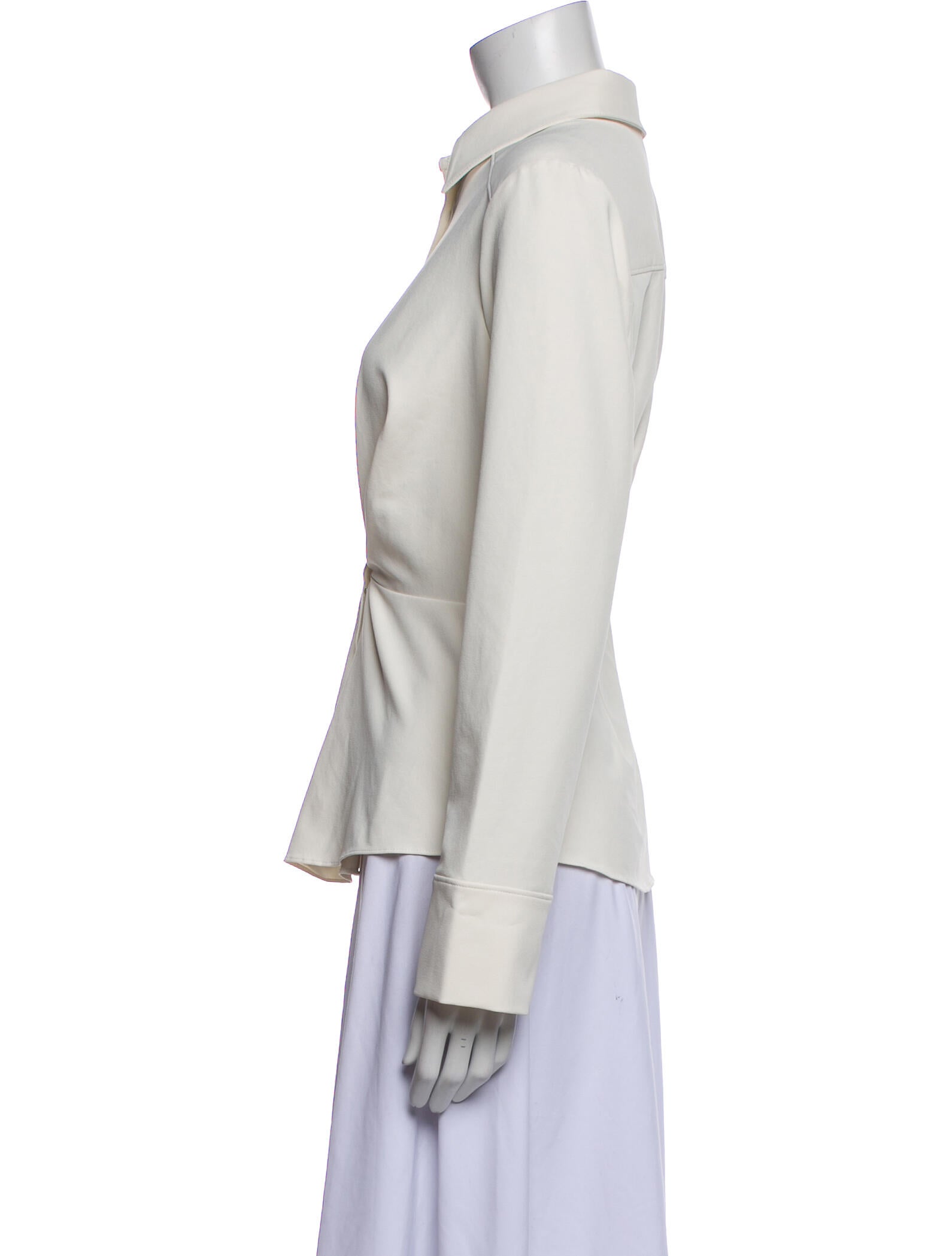 Cinq à Sept Long Sleeve Button-Up Top