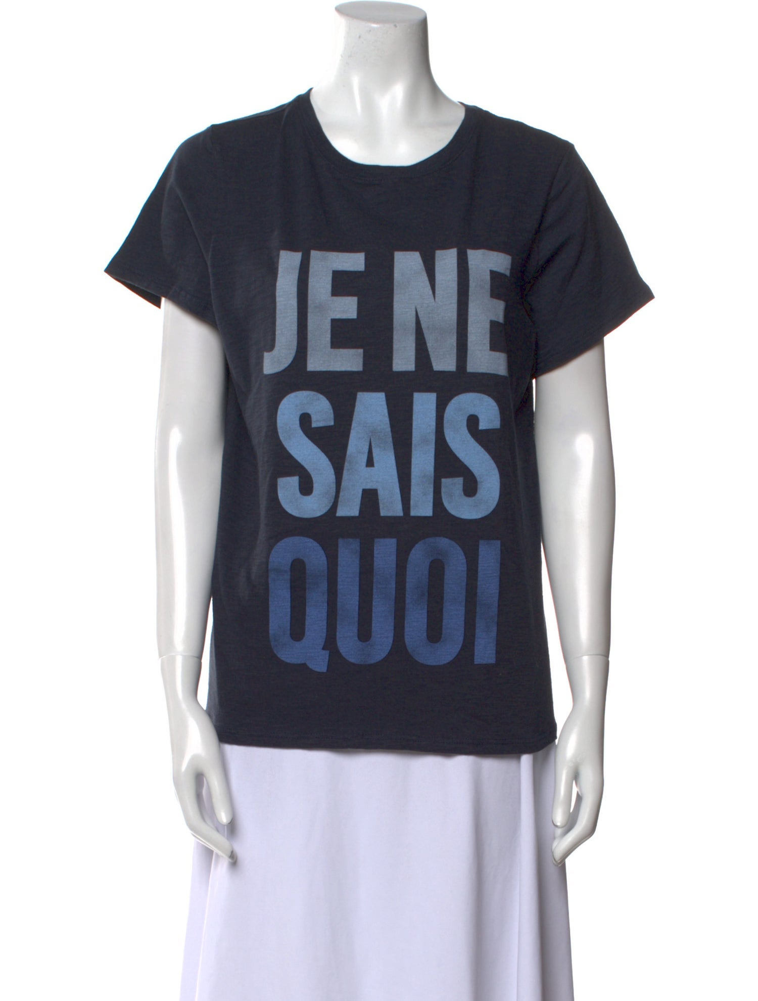 Cinq à Sept Graphic Print Crew Neck T-Shirt w/ Tags