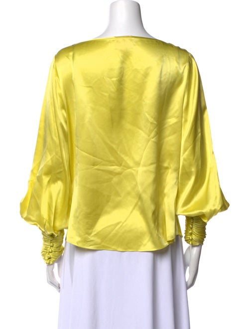 Cinq à Sept Silk Cowl Neck Blouse