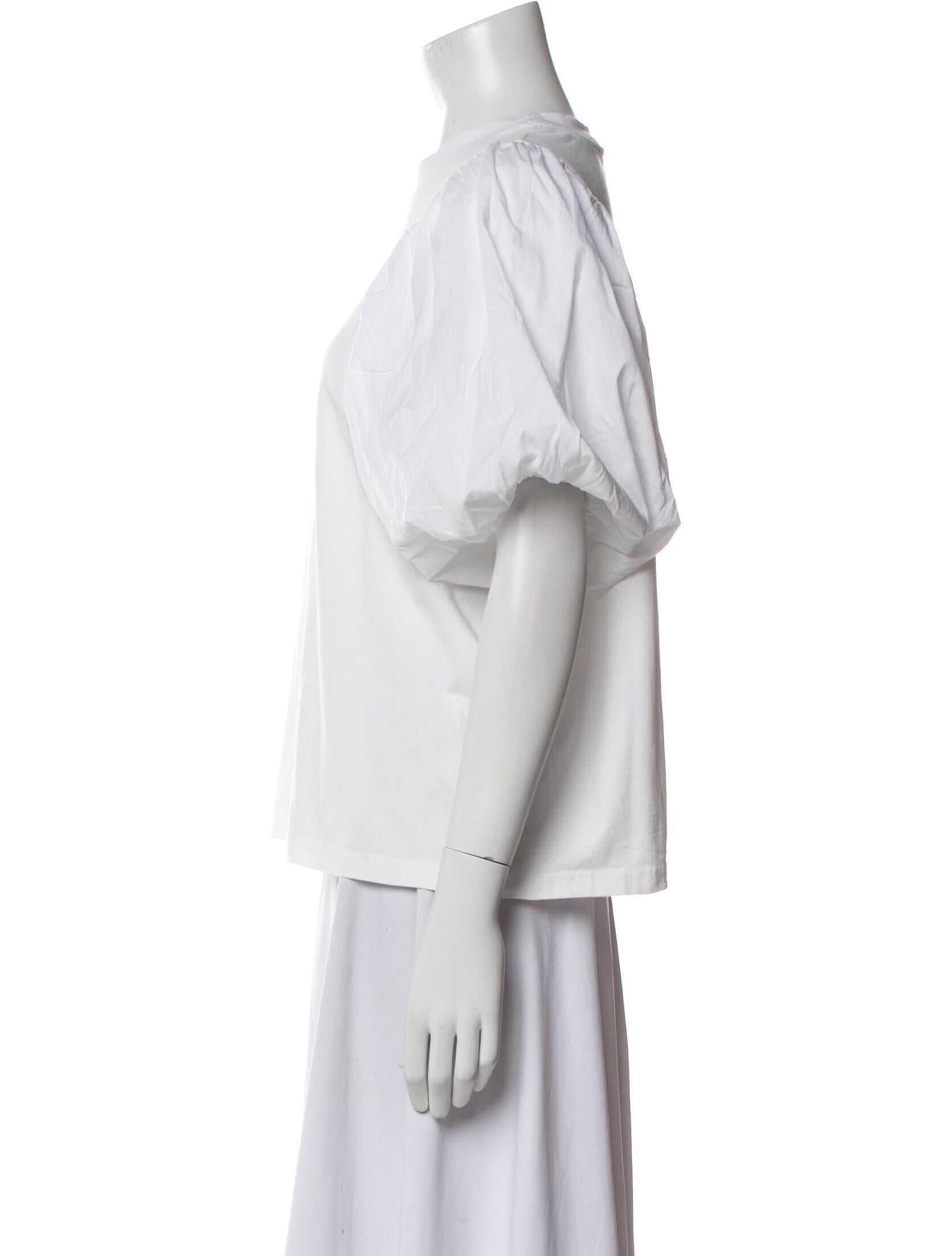 Cinq à Sept Crew Neck Short Sleeve T-Shirt