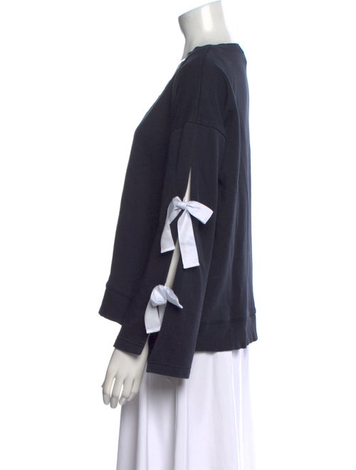 Cinq à Sept V-Neck Long Sleeve Sweatshirt