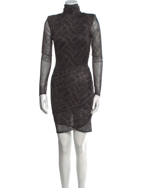 Cinq à Sept Turtleneck Mini Dress