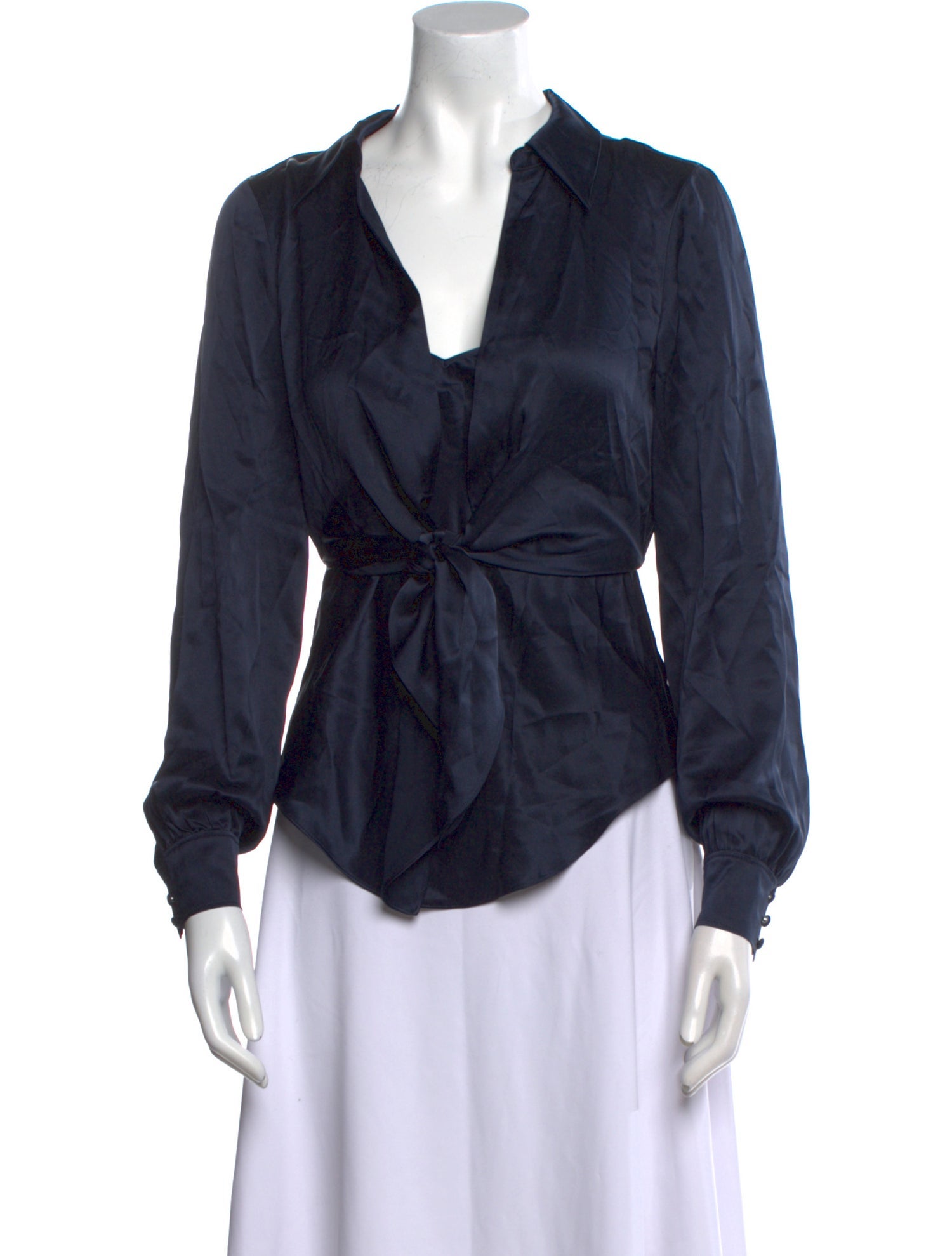 Cinq à Sept Silk Long Sleeve Blouse w/ Tags