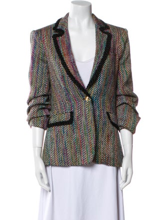 Cinq à Sept Printed Blazer