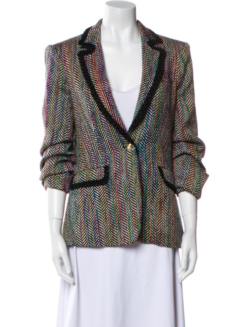 Cinq à Sept Printed Blazer