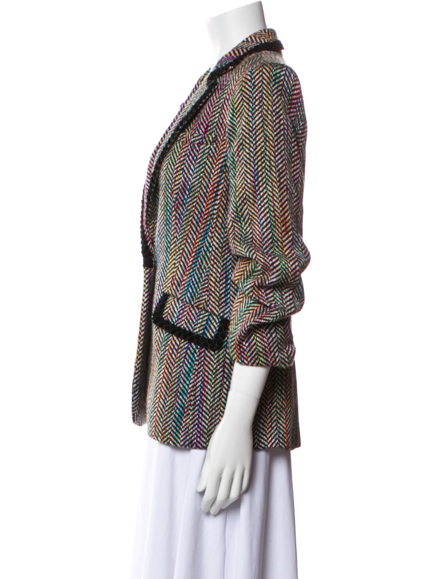 Cinq à Sept Printed Blazer