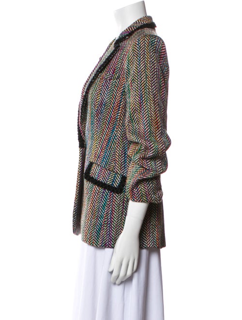 Cinq à Sept Printed Blazer