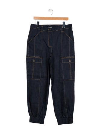 Cinq à Sept Striped Straight Leg Pants