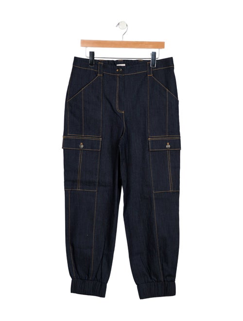 Cinq à Sept Striped Straight Leg Pants