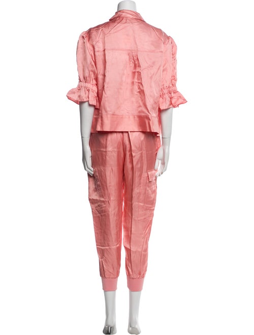 Cinq à Sept Silk Tracksuit