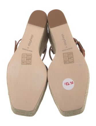 Cinq à Sept Denim Printed Espadrilles