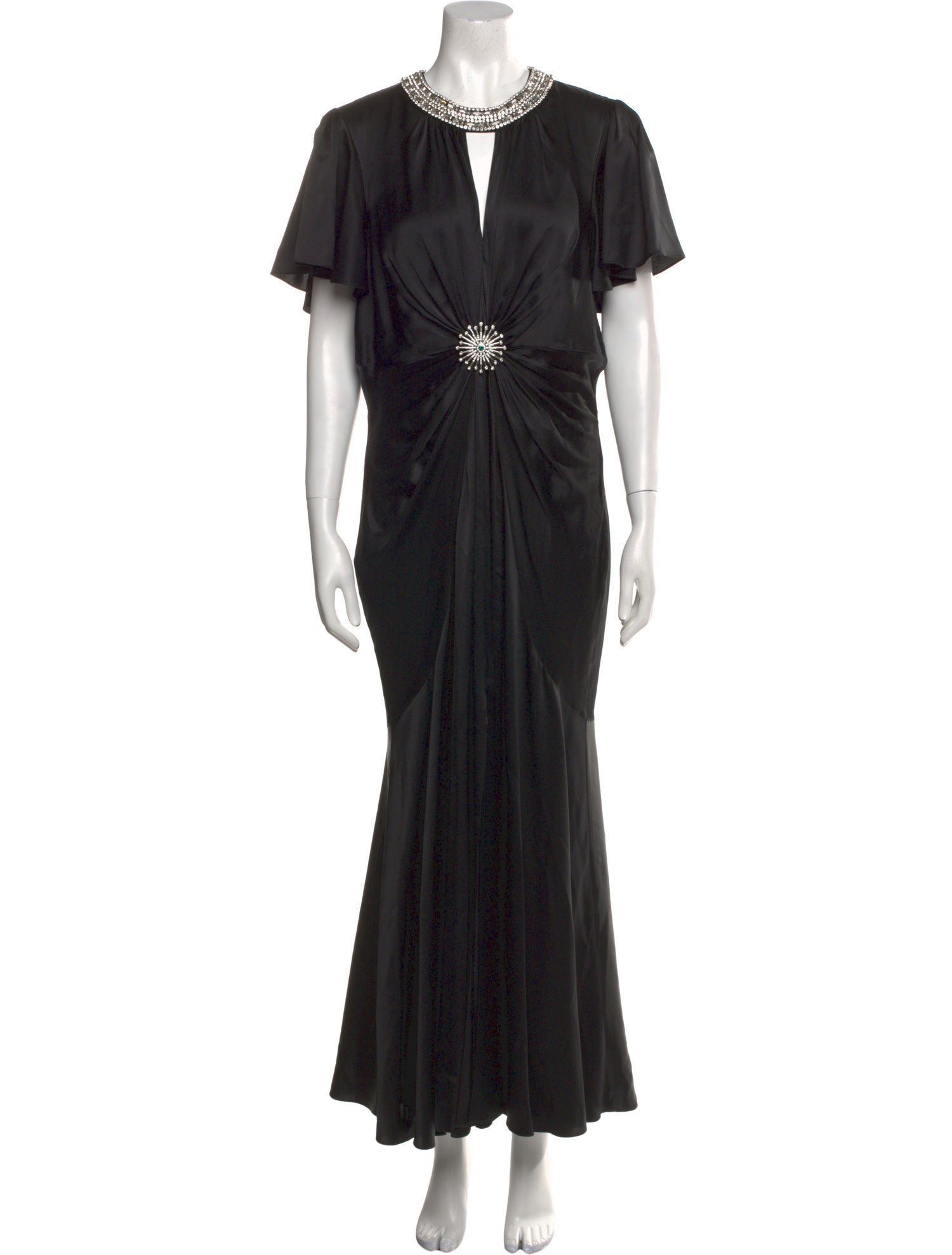 Cinq à Sept Silk Long Dress