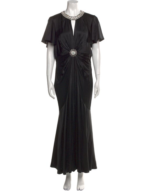 Cinq à Sept Silk Long Dress