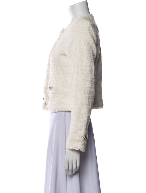 Cinq à Sept Tweed Pattern Evening Jacket