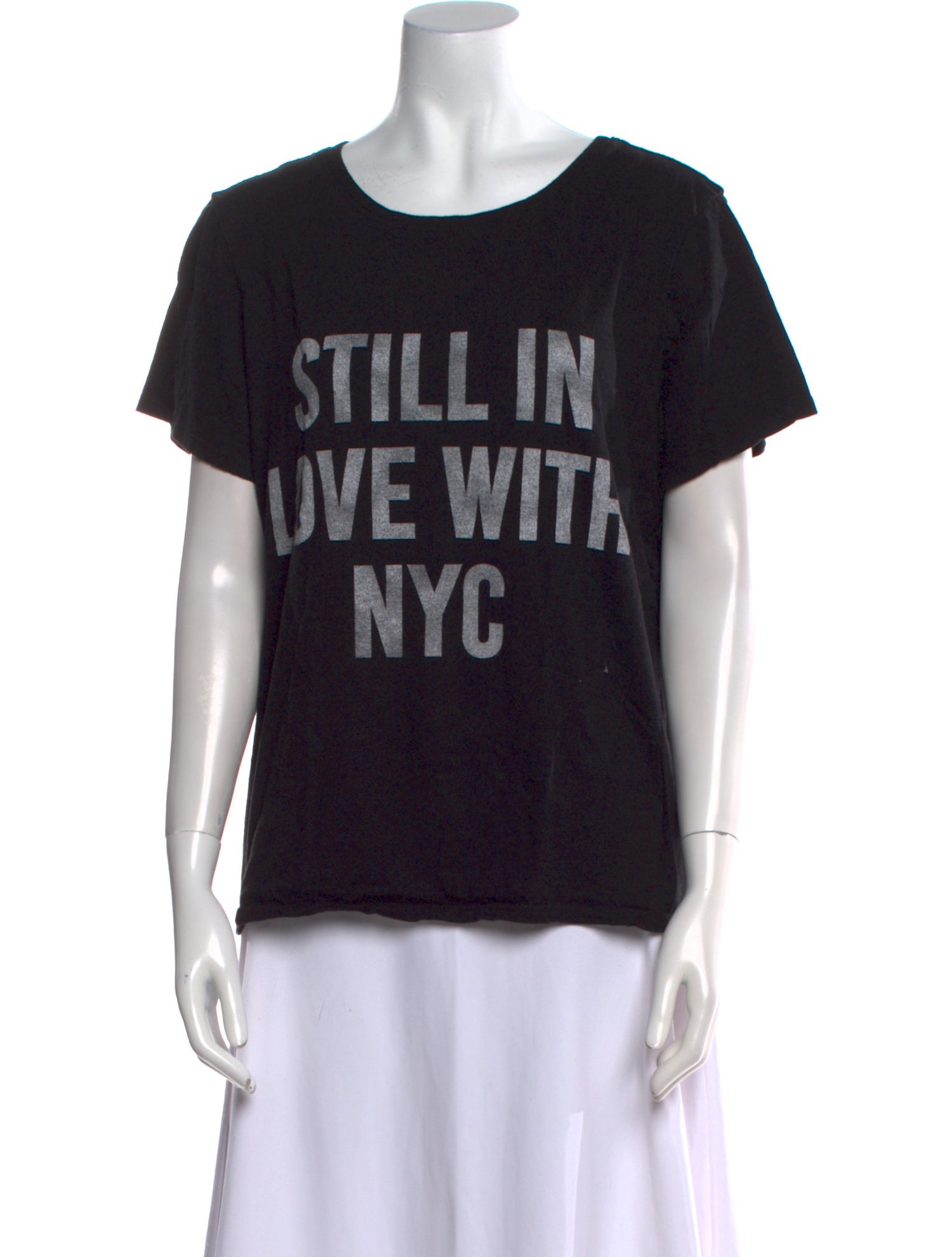 Cinq à Sept Graphic Print Crew Neck T-Shirt