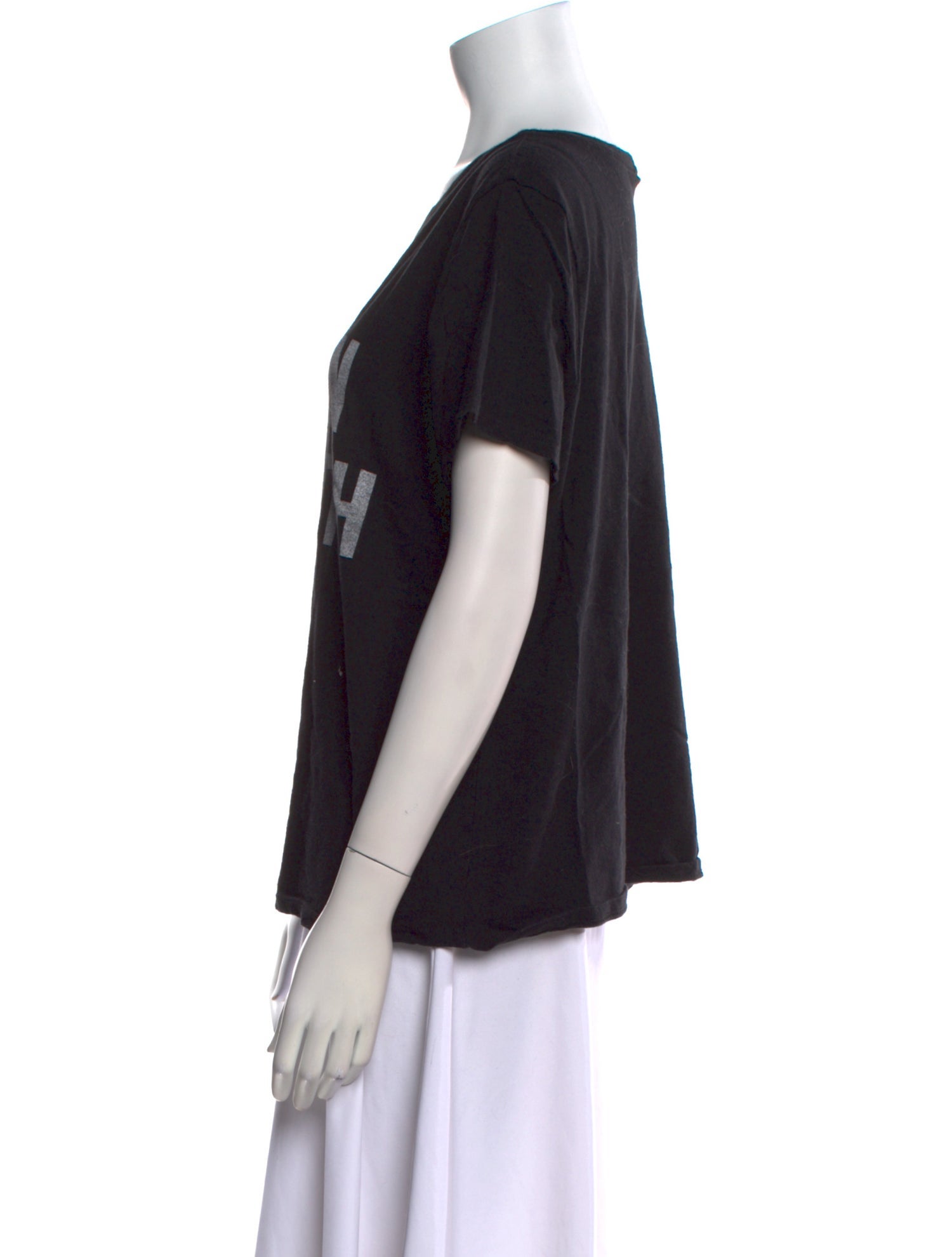 Cinq à Sept Graphic Print Crew Neck T-Shirt