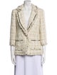 Cinq à Sept Tweed Pattern Blazer