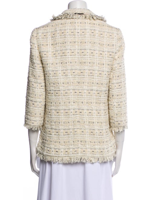 Cinq à Sept Tweed Pattern Blazer