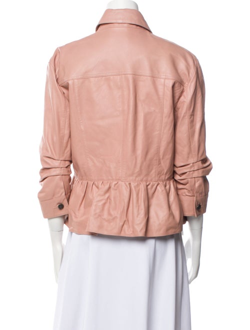 Cinq à Sept Leather Utility Jacket