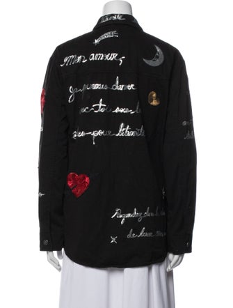 Cinq à Sept Printed Utility Jacket