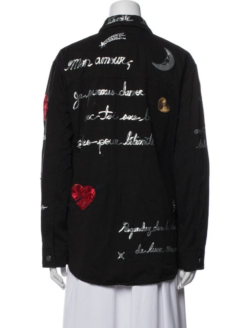 Cinq à Sept Printed Utility Jacket