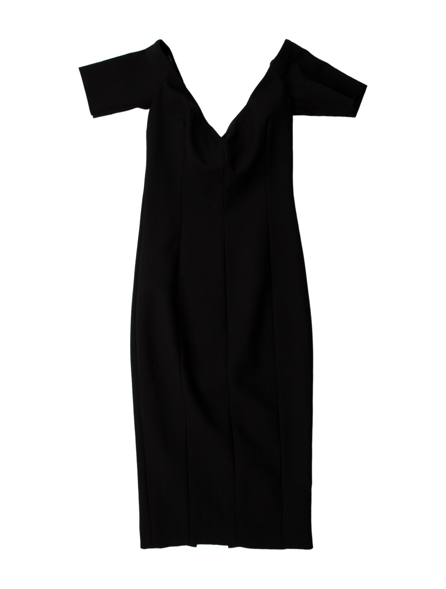 Cinq à Sept V-Neck Midi Length Dress