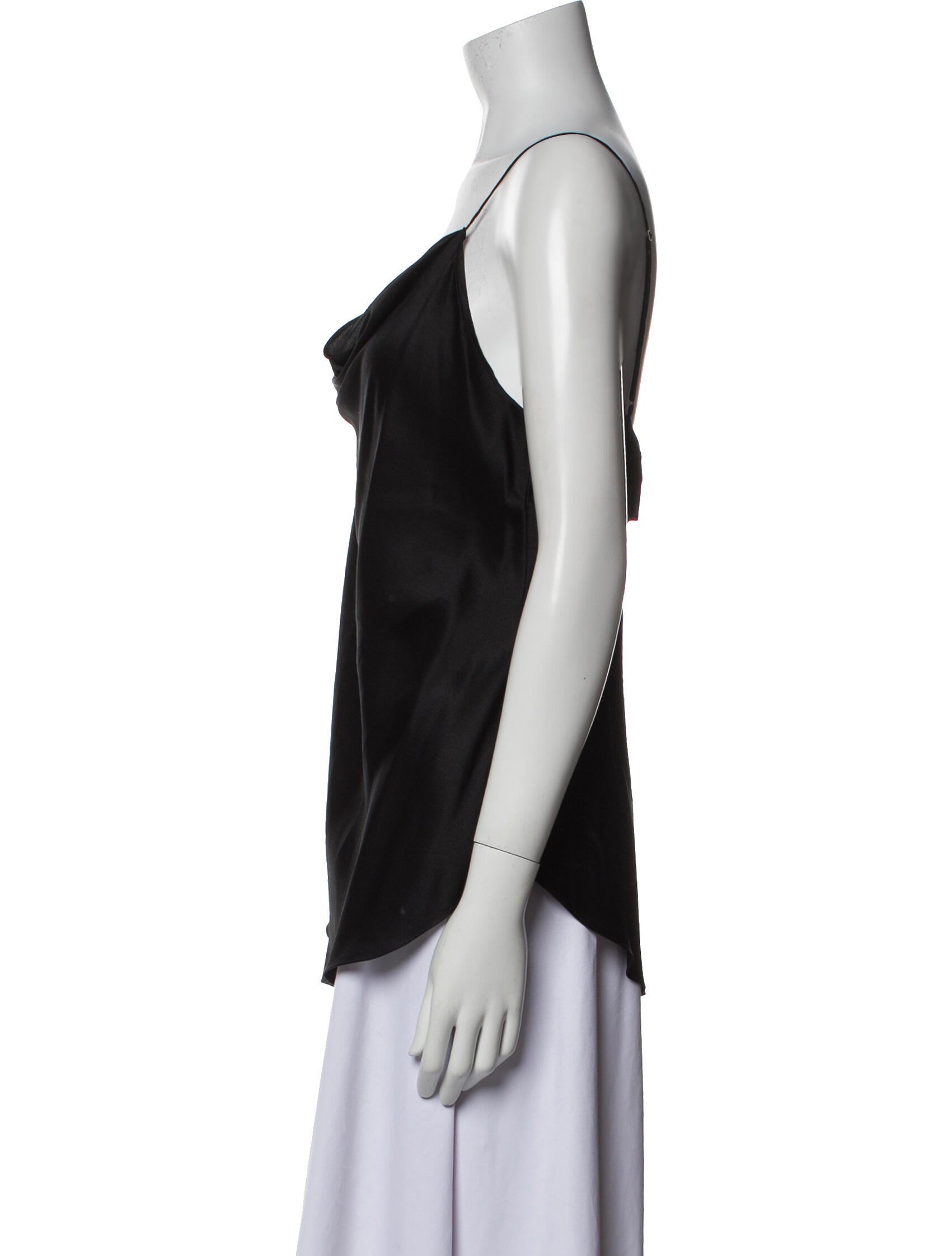 Cinq à Sept Silk Cowl Neck Top