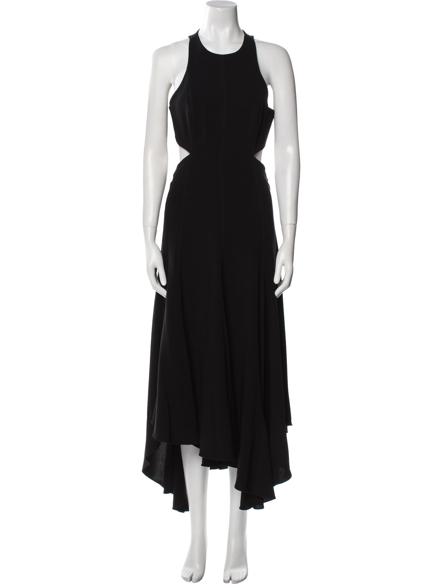 Cinq à Sept Crew Neck Long Dress