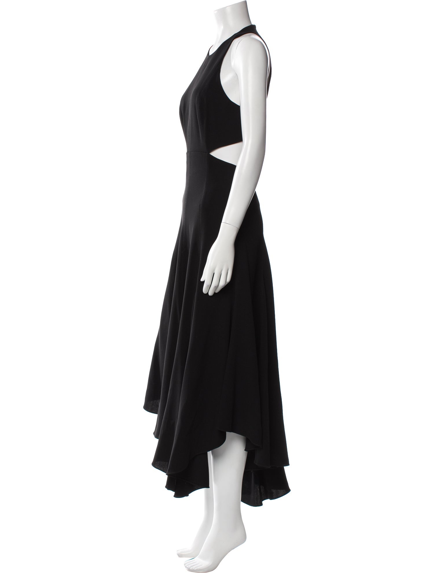 Cinq à Sept Crew Neck Long Dress