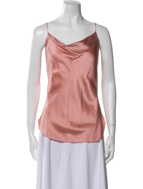 Cinq à Sept Silk Cowl Neck Top