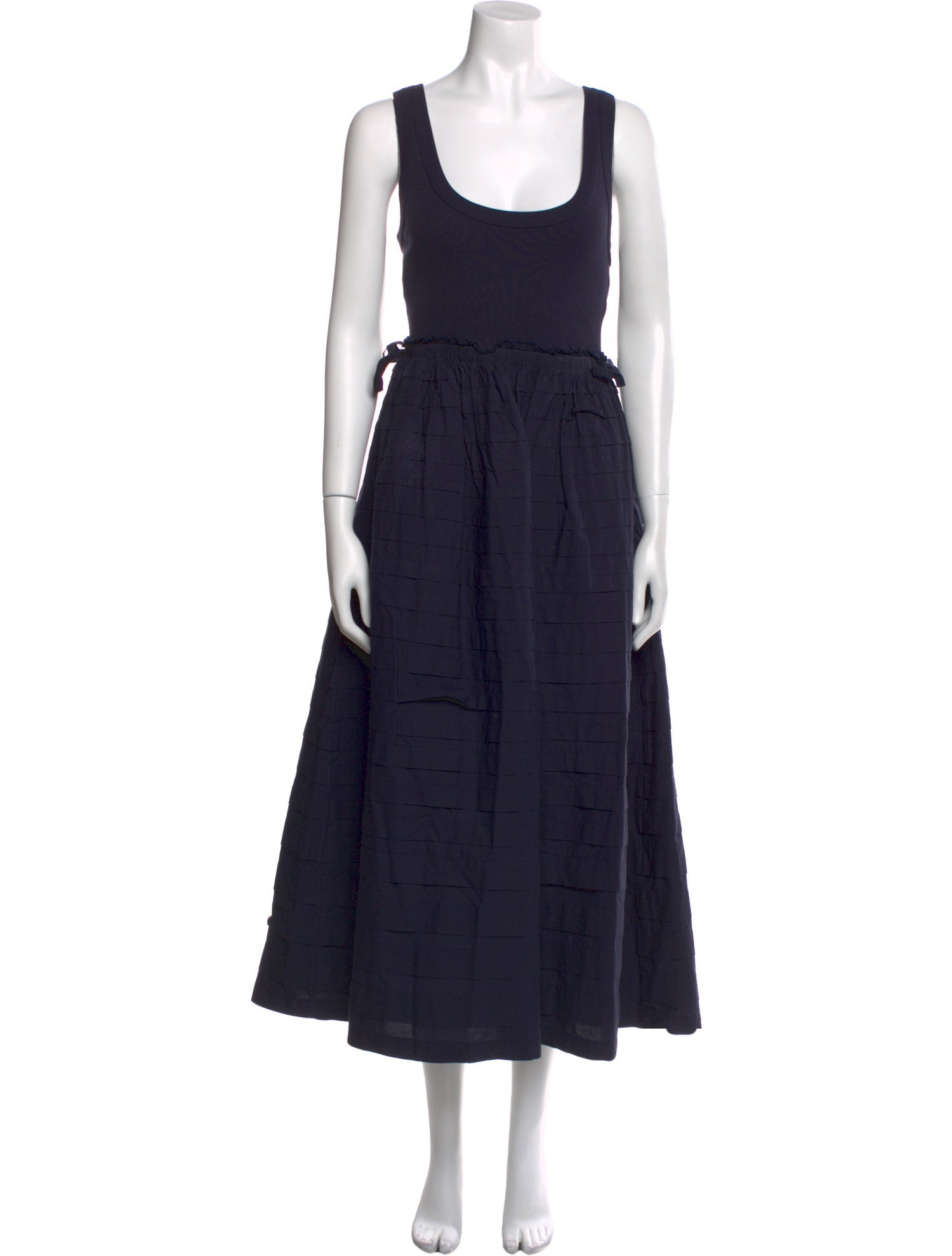 Cinq à Sept Scoop Neck Long Dress