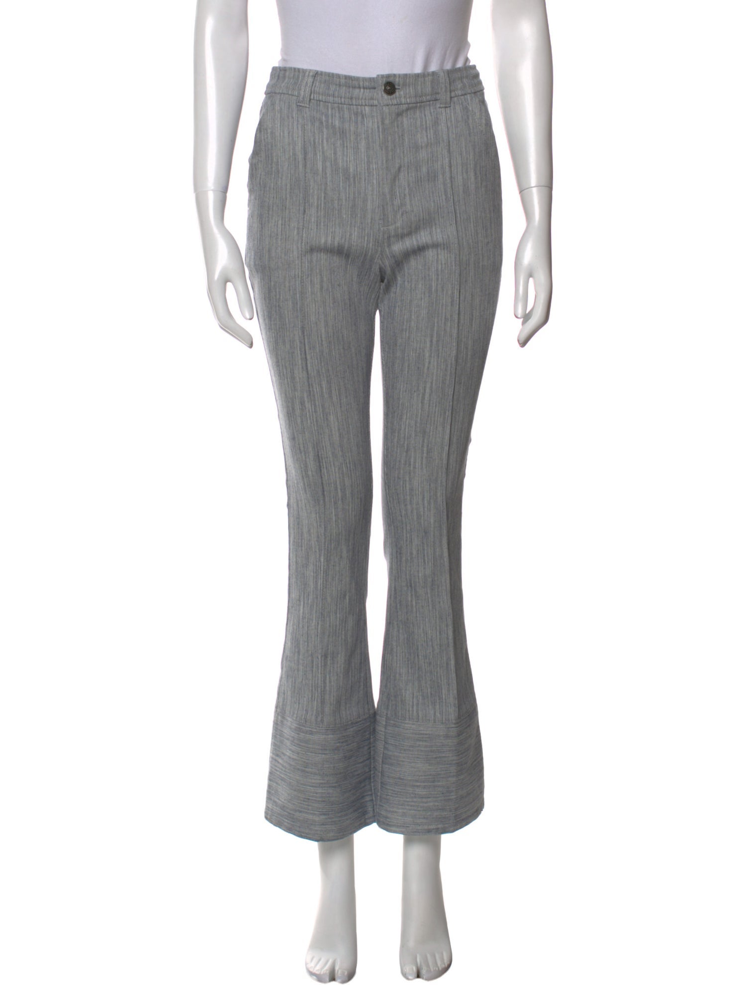 Cinq à Sept Striped Wide Leg Pants