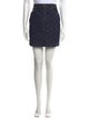 Cinq à Sept Crystal Embellishments Mini Skirt